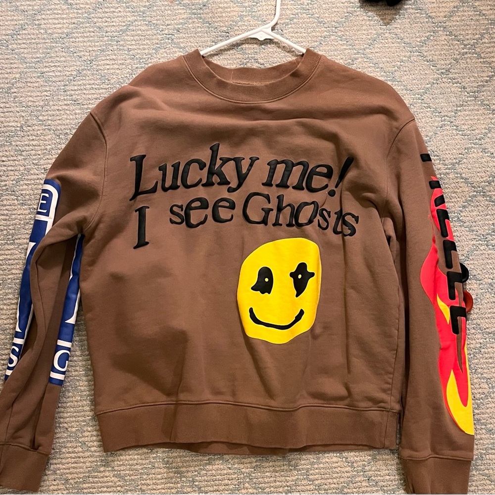 Lucky Me I See Ghosts crewneck